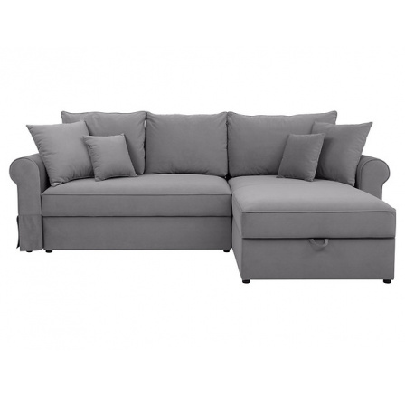 Rohová sedací souprava ZOYA LUX 2DL.URCBK, Modone 9712 grey (BRW COMFORT) (FL12-K1230)