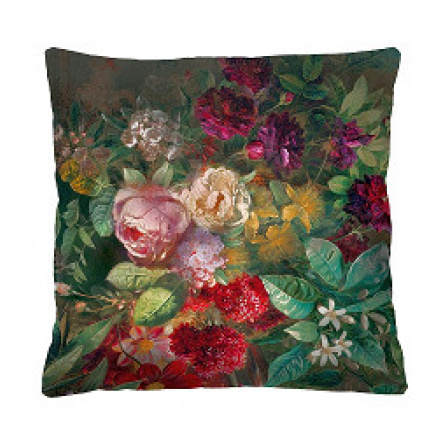 COLOURS POLŠTÁŘ 40x40 - PU85 - kytice - květy baroko - (AR) (Z)