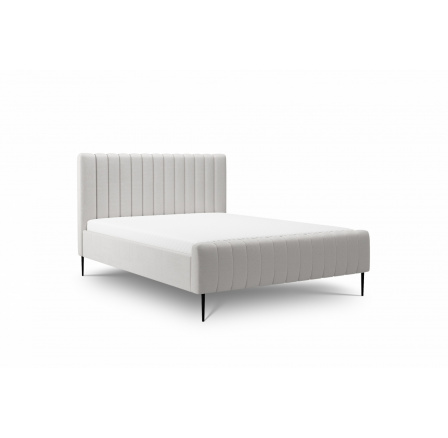 Čalouněná postel do ložnice Nicole - 180x200, Leo 03/černé nohy