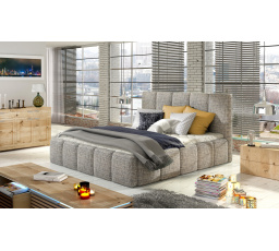 Łože Edvige + dřevěný rošt. + přidat. plyn. + kontakt. 160x200 Berlín 01 1