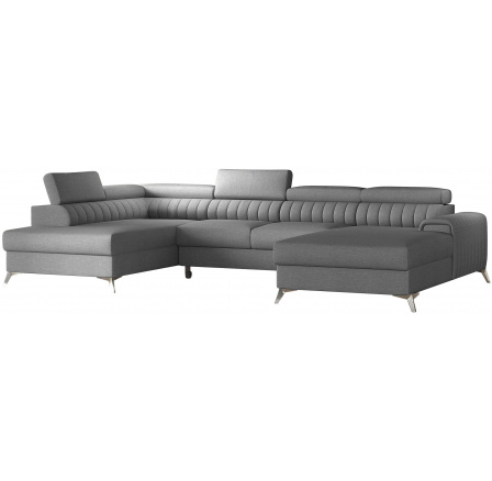 Sedací souprava ve tvaru U LACANTE, Flores 4 levá