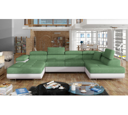 Sedací souprava ve tvaru U RODRIGO, Soro 34 / soft 17 Pravá