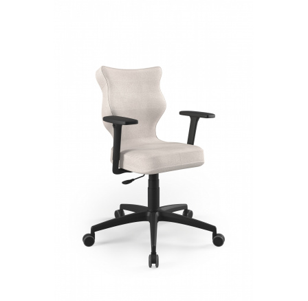 Křeslo kancelářské otočné  PERTO , černá Letto 03 velikost 6