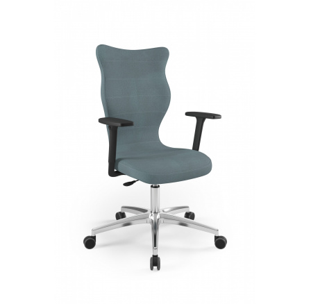 Křeslo kancelářské otočné  PERTO , Leštěný hliník Letto 06 velikost 7