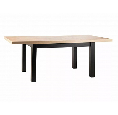 Jídelní stůl PRESTO, Dub Artisan/Černá