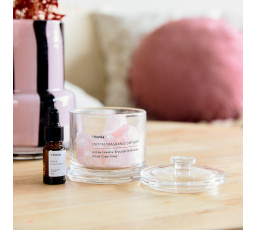 Sada vůní SERENITY Rose & Linen Cotton 210 g + 10 ml 719295