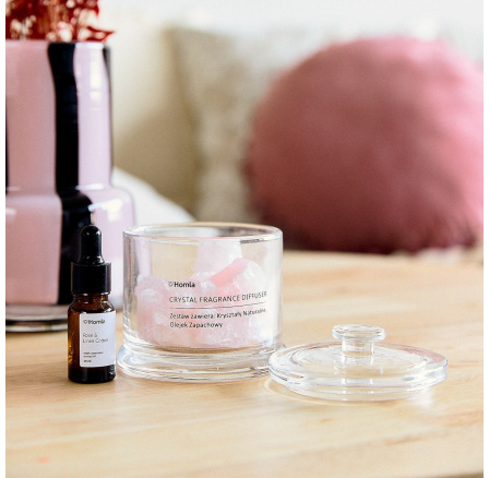 Sada vůní SERENITY Rose & Linen Cotton 210 g + 10 ml 719295