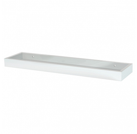 Polička, mdf, bílá, P-011 WT Polička, mdf, bílá, P-011 WT