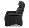 Polohovací křeslo, šedá, látka, TV-5040 GREY2