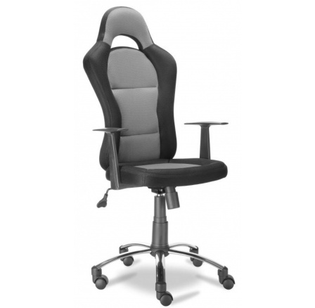 QZY-1109C Kancelářská židle šedá FB11-FX