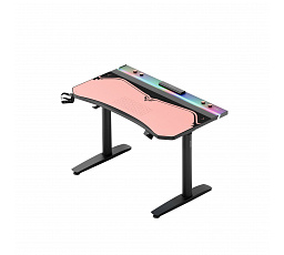Herní ochranná podložka na stůl, velká Diablo X-Forge Akira Pink 120 x 52 cm