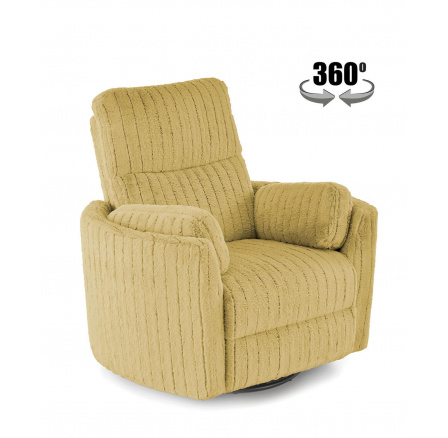 PEGAS relaxační křeslo hořčicové (1p=1ks) PEGAS relaxační křeslo hořčicové (1p=1ks)