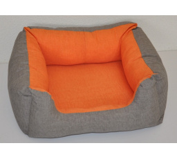 Pelíšek AXIN  oranžový - 58x48 cm