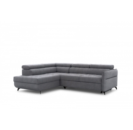 Rohová sedací souprava Elarias, šedý velur/Cloud 82 Rohová sedací souprava Elarias, šedý velur/Cloud 82