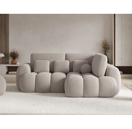 Cozion Corner Sofa Bed with Storage, Beige Bouclé, Right-Hand Facing Royal 18 202x140 Right 1 Cozion Corner Sofa Bed with Storage, Beige Bouclé, Right-Hand Facing Royal 18 202x140 Right 1