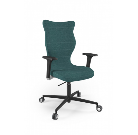 Židle kancelářská otočná ZODIAC PLUS , černá Castel 05 velikost 7