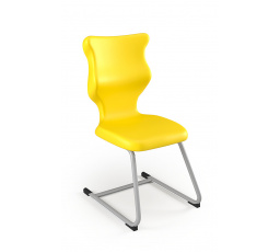 Židle S-Line Soft velikost 6, Žlutá/Šedá 