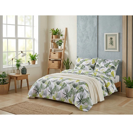 Povlečení francouzské krep 220x200, 70x90 Tropical