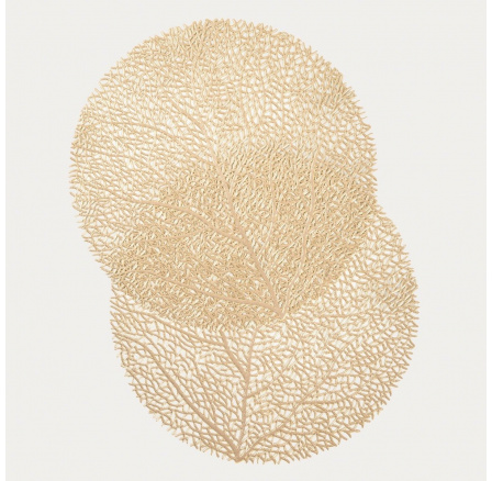 Prostírání RAGGI zlaté, sada 2 kusů 38 cm 761522