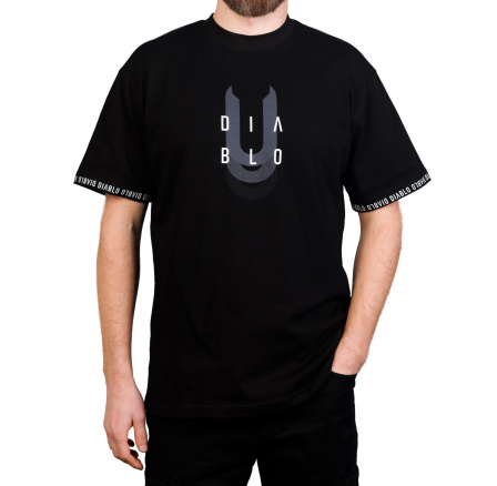 Pánské tričko-Černé-Velká velikost