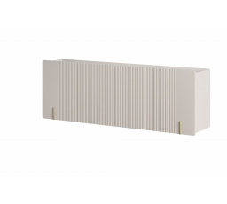 Závěsná komoda Malmi, kašmír / crema bianca / zlatá