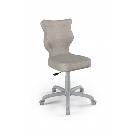 Židle kancelářská Petit, šedá Monolith 03 velikost 5
