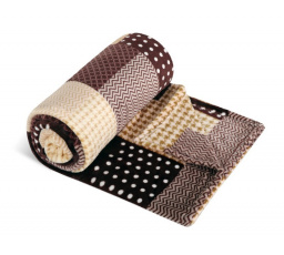 Deka Kemping 150x200 cm kostka béžová