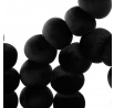 Židle BUBBLE BEAM velur černá s černými nohami 56.5x52x87 cm 873770