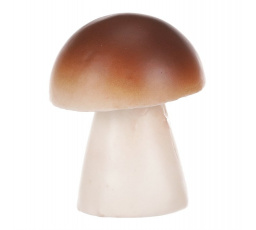 Houba plastová - malá, hnědý hříbek, cena za 1 ks