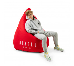 Herní sedací vak , červený