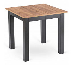 Stůl BEN Rozkládací 80-200 cm Dub Craft/Černý