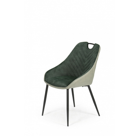 Jídelní židle K412, zelený Velvet