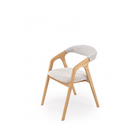 BUENO židle přírodní dub / čalounění: Puente 80 (1p=2ks)