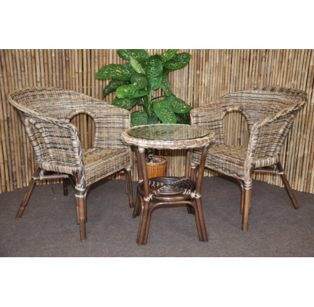 Ratanová sedací souprava Fabion wicker mix
