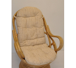 Polstr na křeslo Swivel - látka Ebony