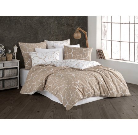 Bavlněný povlak na polštář Misty beige 45x60 Bavlněný povlak na polštář Misty beige 45x60