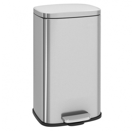 Koš na odpadky, kov, stříbrná, AUK-E1103 CR Koš na odpadky, kov, stříbrná, AUK-E1103 CR