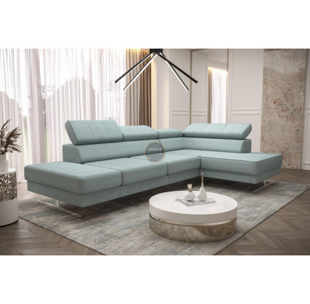 Rohová sedací souprava EMPORIO MINI 300x180 - mátová , pravá Rohová sedací souprava EMPORIO MINI 300x180 - mátová , pravá