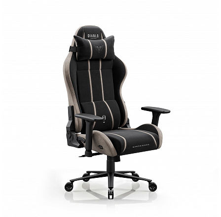 Herní křeslo látkové černo-béžové Diablo X-One 2.0 Camel Black Normal Herní křeslo látkové černo-béžové Diablo X-One 2.0 Camel Black Normal