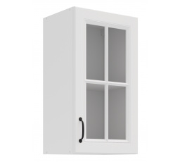 Horní skřínka STILO - 40 GS-72 1F, Bílá/Bílá