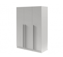 Skříň BRAGA 2 Šedá s šuplíky