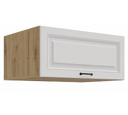 Horní skříňka STELLO - 80 NAGU-36 1F, Dub Artisan/Bílý mat