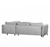 Rohová sedací souprava BORDEN LUX, šedá