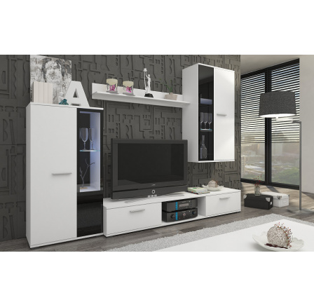 Obývací stěna SORENTA - Bílá