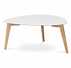 Konferenční stolek 85x48x41cm, mdf, bílá, AF-1182 WT