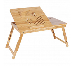 Odkládací stolek 75x35x29cm, bambus, AKF-E1002 NAT