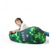 Sedací vak pro dítě Minecr, zelená Craft Edition