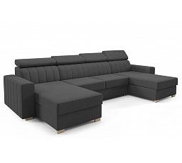 Rohová sedací souprava do U LAOSS, Monolith 97