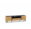 TV komoda TOSCANIA 06, dub Baltic Dune / černý jasan Portland