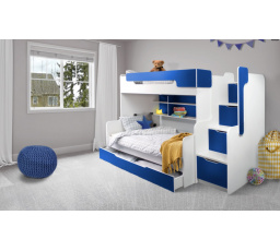 Patrová postel Harry 3  modrá